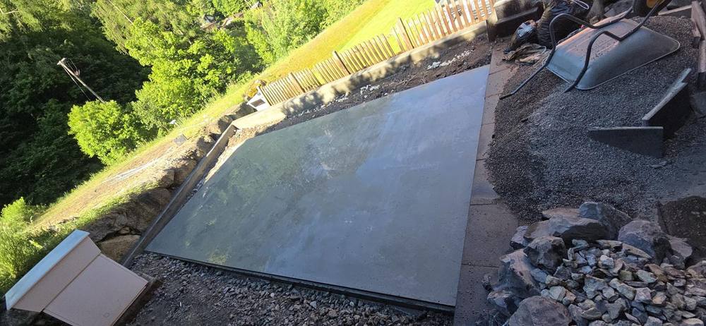 Dalle béton, Bovernier