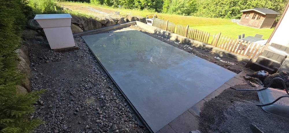 Dalle béton, Bovernier 2