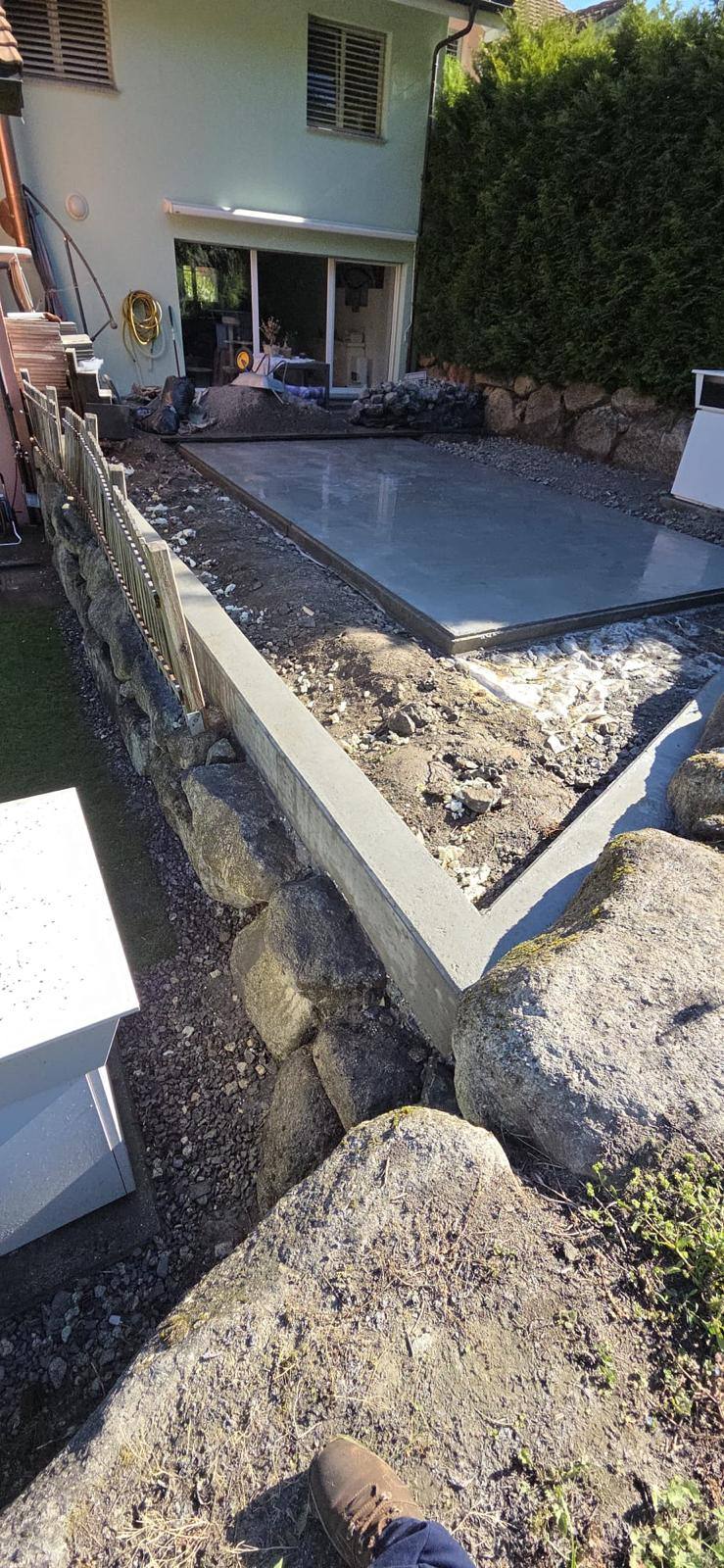 Dalle béton, Bovernier 3