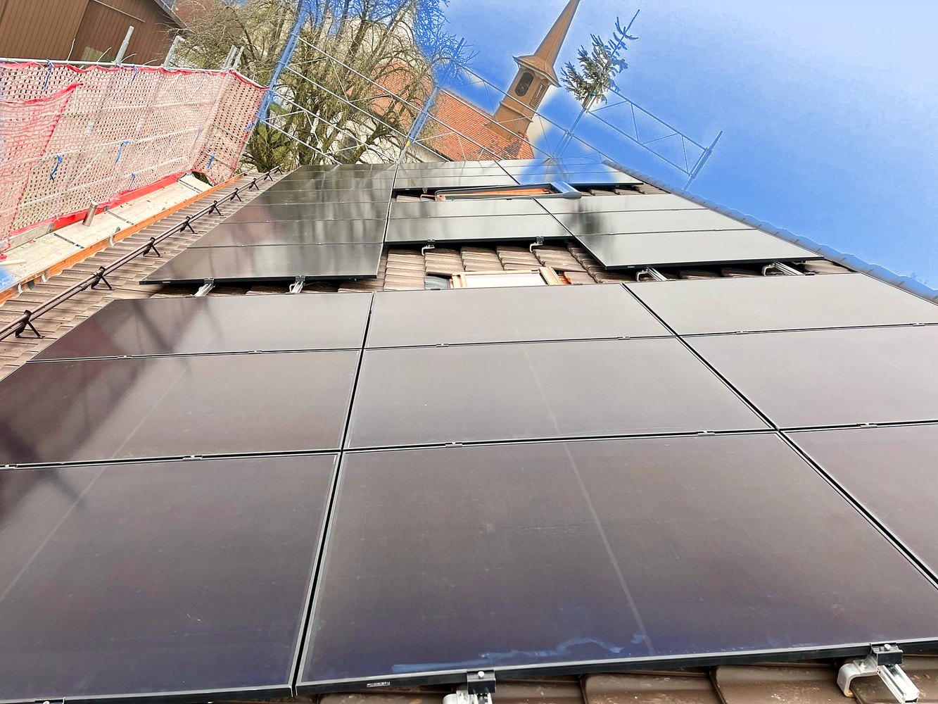 Installation photovoltaïque Globât Solaire à Bussy-sur-Moudon 1
