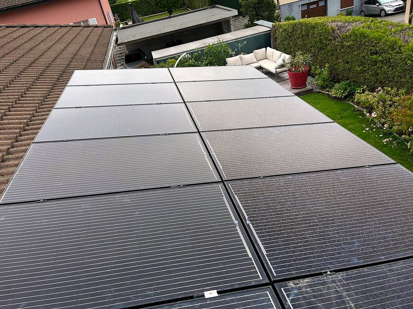 Installation photovoltaïque Globât Solaire à Conthey 1